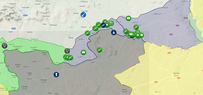 Tapon de Turquia con el ISIS 1 - Recuperacion de Al Shaddadi -SDF/YPG - Al Hasakah 🗺️ Foro Belico y Militar