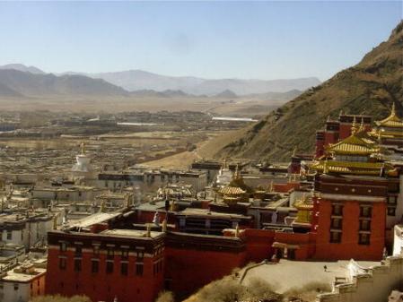 Tashilhunpo, el monasterio más grande del mundo Tibet, China 1