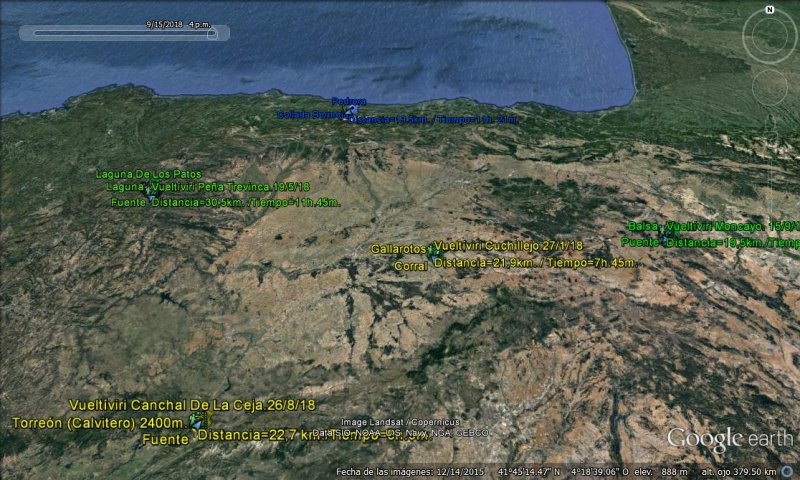 recorrido con google earth - Los Techos De Castilla y León. Archivo 1 🗺️ Foro Ficheros KMZ, KML y Rutas