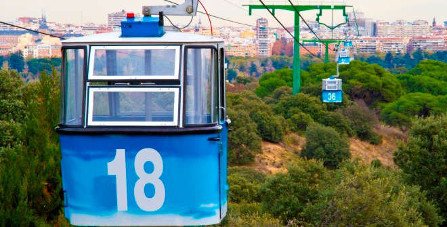 Teleferico de Madrid, Estación de Casa de Campo, Madrid 1