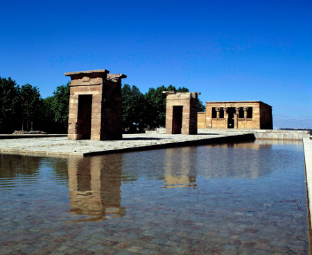 Templo de Debod, Calle Ferraz, Madrid 1