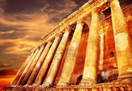 Templo de Jupiter, Baalbek, Líbano 1