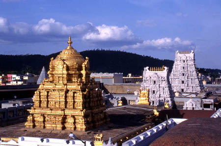 Templo Tirupati, Tirumala, Andhra Pradesh, India 1