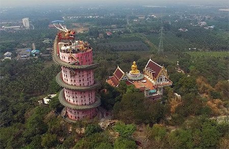 Templo del Dragón, Nakhon Pathom, Tailandia 0