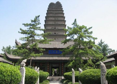 Templo Jianfu, Xi'an, Shaanxi, China 2