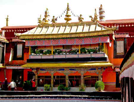 Templo Jokhang, Lhasa, Xizang, China 1