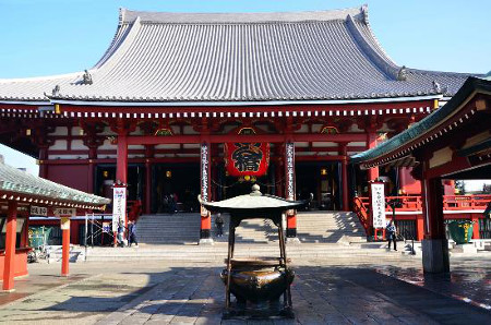 Templo Sensō-ji, Taitō, Tokio, Japón 1