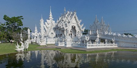 Templo Wat Rong Khun White, Chiang Rai, Tailandia 0