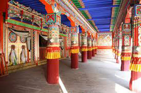 Templo Youning, Guomangwan, Qinghai, China 0