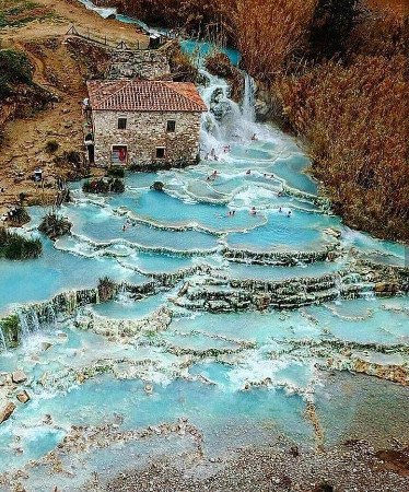 Termas de Saturnia, Grosseto, Toscana, Italia 1