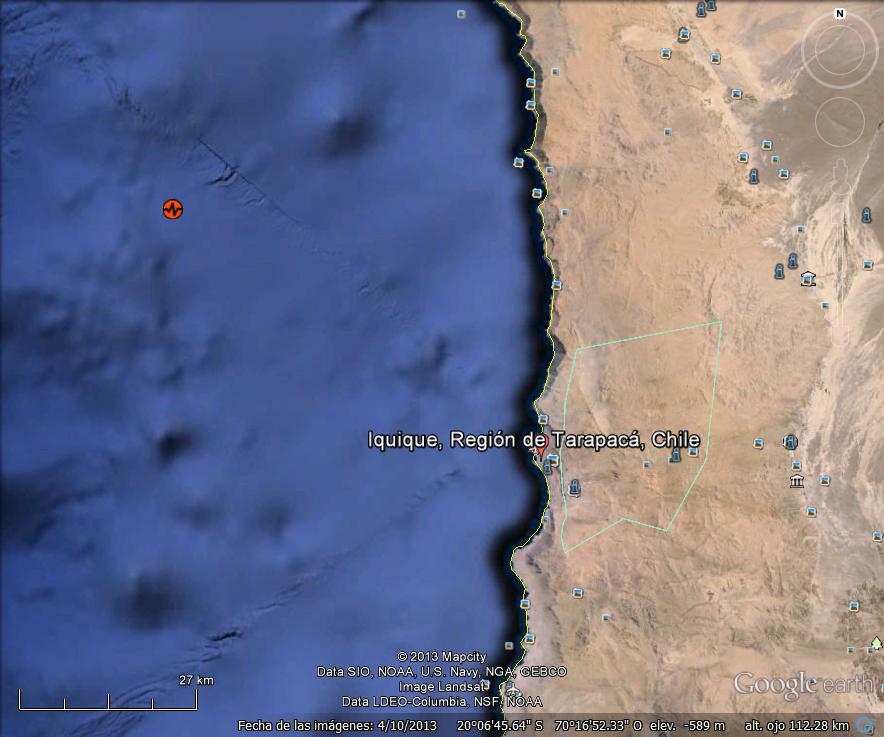 Terremoto 7.0 cerca de Iquique - Chile 1