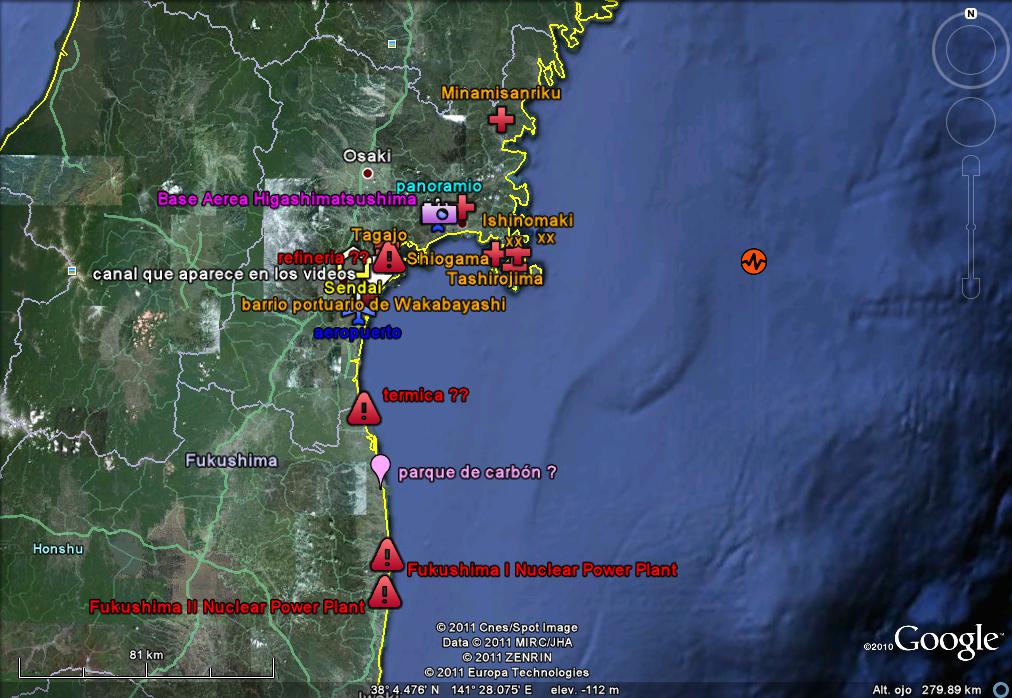 Terremoto en Japón y Emergencia Nuclear 🗺️ Foro Noticias de actualidad y geolocalización 0