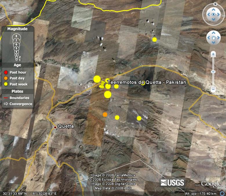 Terremotos Quetta Pakistan