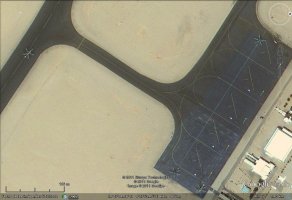 4 helicopteros en Djanet - Argelia