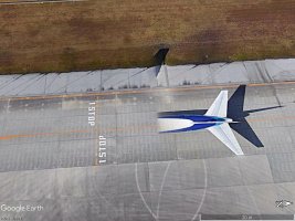 avion fantasma en okinawa, japon