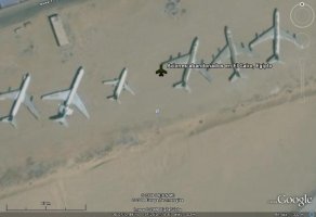 aviones abandonados en el cairo