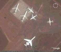 aviones almacenados en banjul