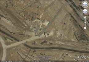 bunker destruido en al habbaniyak