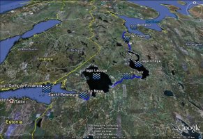 Canal Mar blanco - Mar Báltico