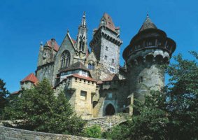 Castillo kreuzenstein, leobendorf, austria