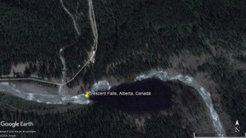 Crescent falls, alberta, canadá