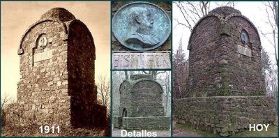 La Columna de Bismarck de Rödinghausen Nordrhein Westfalen