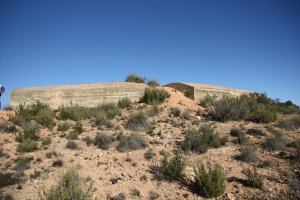 Bukers y Fortines de la Guerra Civil en Almansa