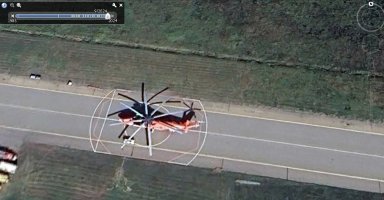 MI-26 en Ostafyevo International Airport...