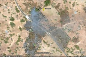 Pastos quemados en Indonesia