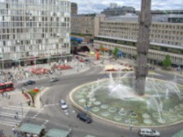 Plaza sergels torg, estocolmo, suecia2