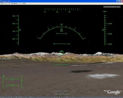Modo Simulador de Vuelo o Caza con Google Earth