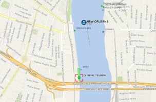 Puerto de nueva orleans, luisiana, eeuu0