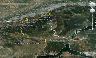 recorrido en google earth