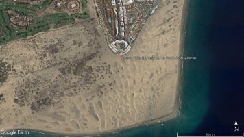 Localización de The Witcher en Maspalomas, Canarias