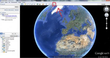 Cambiar de vista satelite a vista de mapa