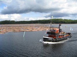 Barcos a Vapor Remolcadores del Astillero de Kanavansuun