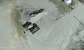 2 tanques en Lowe Army Heliport