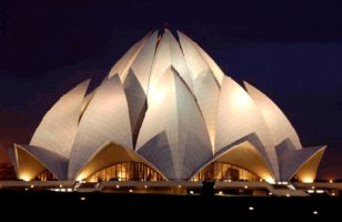 Templo lotus, nueva delhi, india0