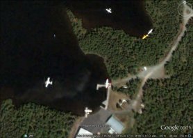 Hidroaviones en Thorburn Lake, Canada