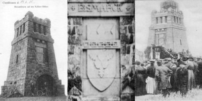 Torre Bismarck en Gumbinnen Rubland, hoy Gusev Rusia