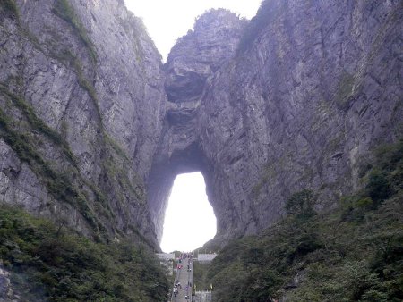 Tianmen Shan, Zhangjiajie, Hunan, China, La puerta del cielo 1