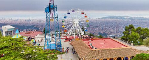 Tibidabo, Barcelona, España 0