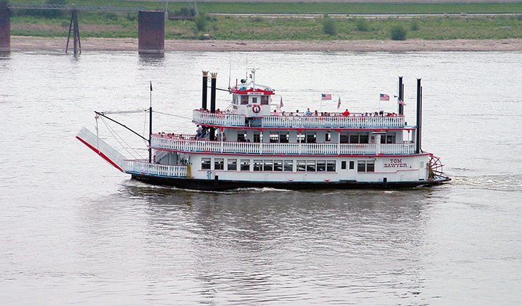 Becky Thatcher y Tom Sawyer, St. Louis, USA 2 - Mary M. Miller Paddle Steamer, USA 🗺️ Foro General de Google Earth