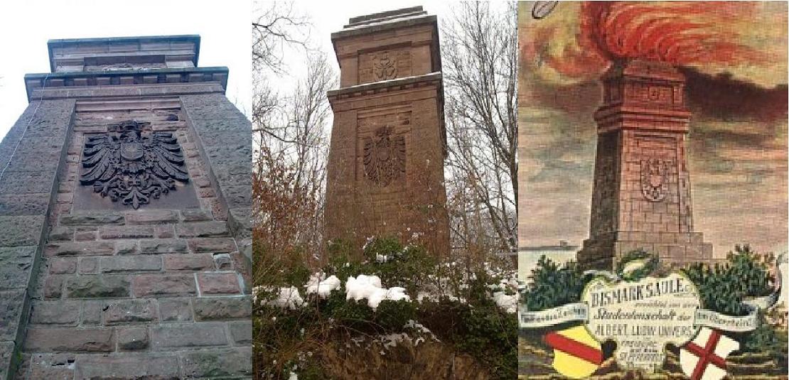 Columna Bismarck en La Roca de San Pedro Friburg Alemania 0 - La torre de Bismarck de Camerún 🗺️ Foro de Historia