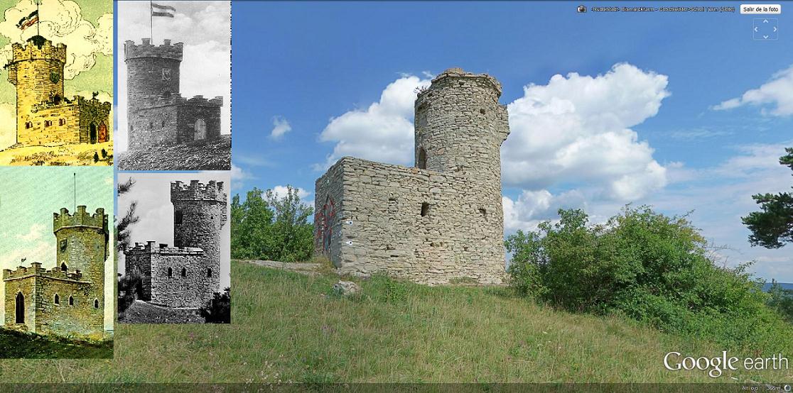 Torre de Bismarck en Rudolstadt Türingia Alemania 0