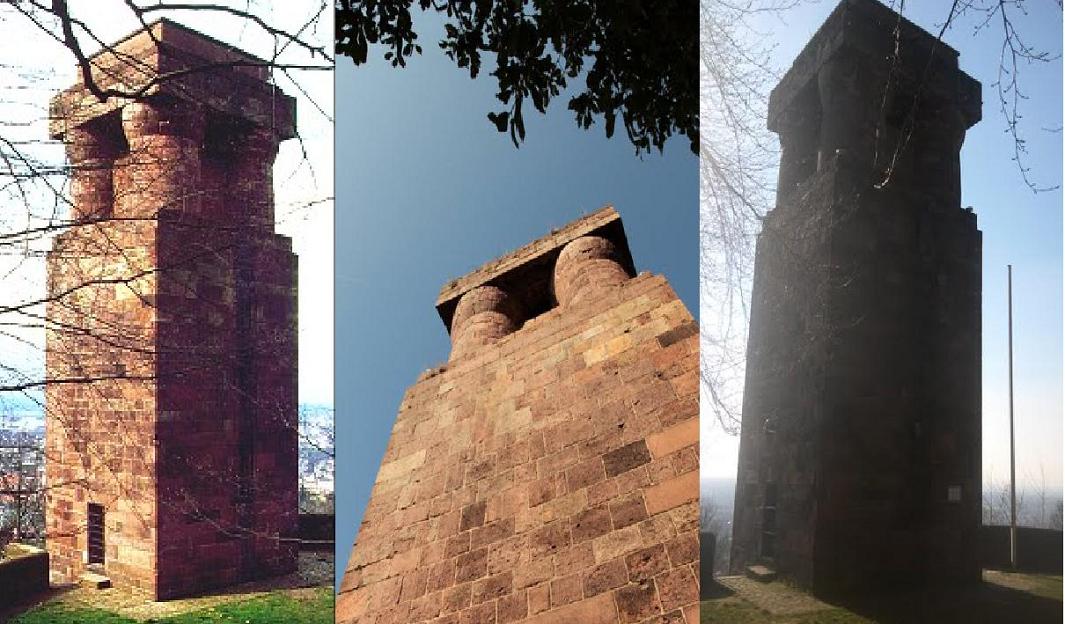 Torre Bismarck Ettlingen, pero de Karlsruhe 0 - Primer Columna Bismarck en Francia Imagenes Street View y GE 🗺️ Foro de Historia