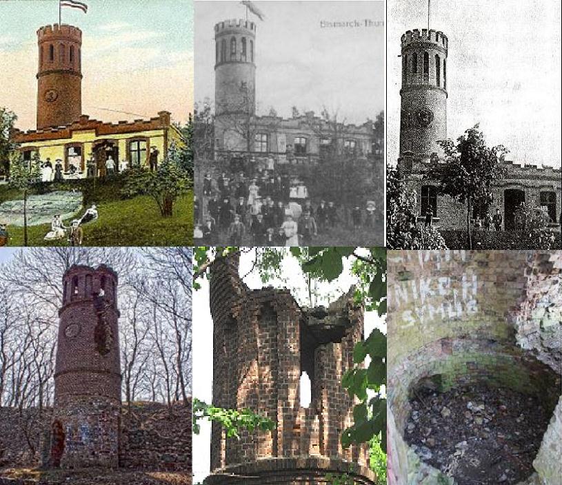 Torre Bismarck Filehne Alemania hoy Wielen Polonia 0 - Columna Bismarck en Gottesberg/hoy Boguszowie-Gorcach 🗺️ Foro de Historia