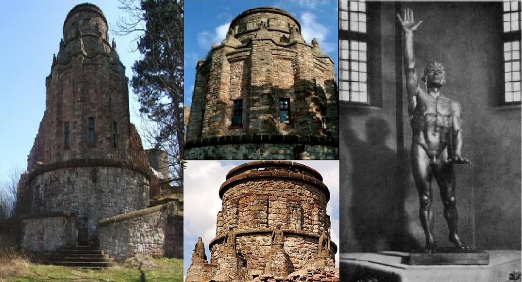 Torre de Bismarck en Monte Kyffhäuser Rothenburg Alemania 0