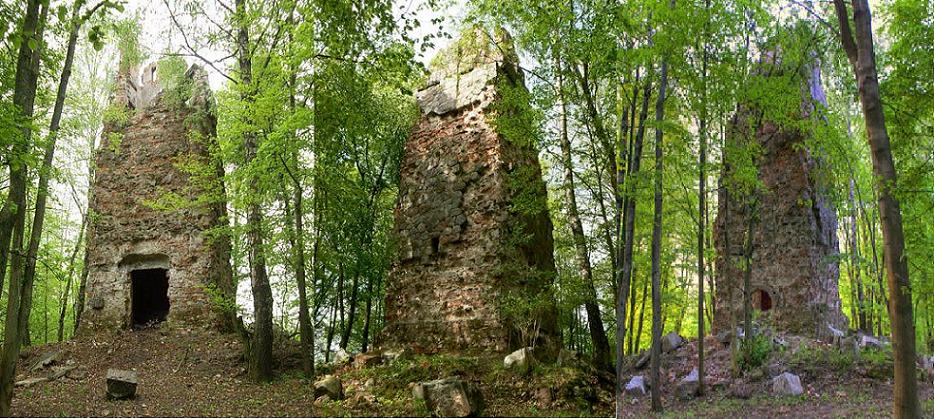 En Rusia, La Torre bismarck de Eisseln Ragnit Kaliningrado 0