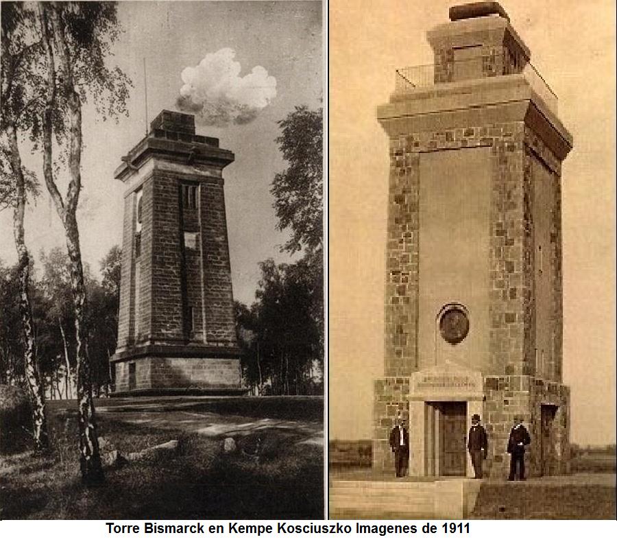 Torre de Bismarck en Kempen Alemania hoy Kepno Polonia 0 - Reunificacion aleman 🗺️ Foro de Historia